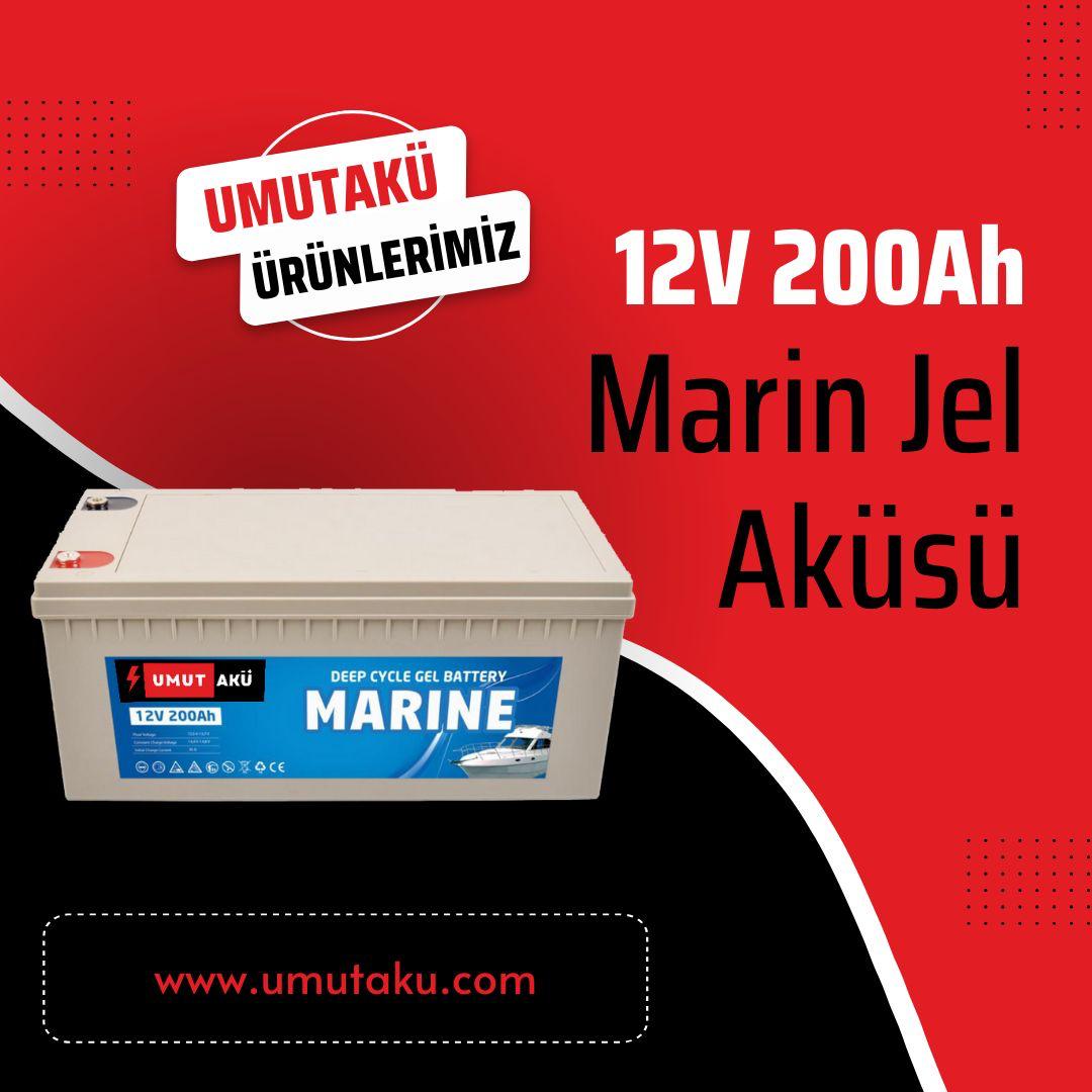 Marin Jel Aküsü 12V 200Ah